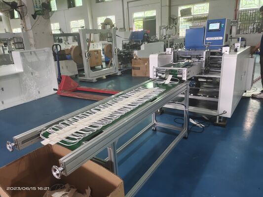 High Speed 10F Water Glue Twisted Paper Handle Making Machine Stable Output Strong Bonding For Paper Handle Production Line